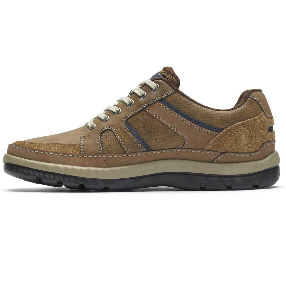 Rockport Mens Get Your Kicks Mudguard Blucher - Sneakers Brown - HZK027853